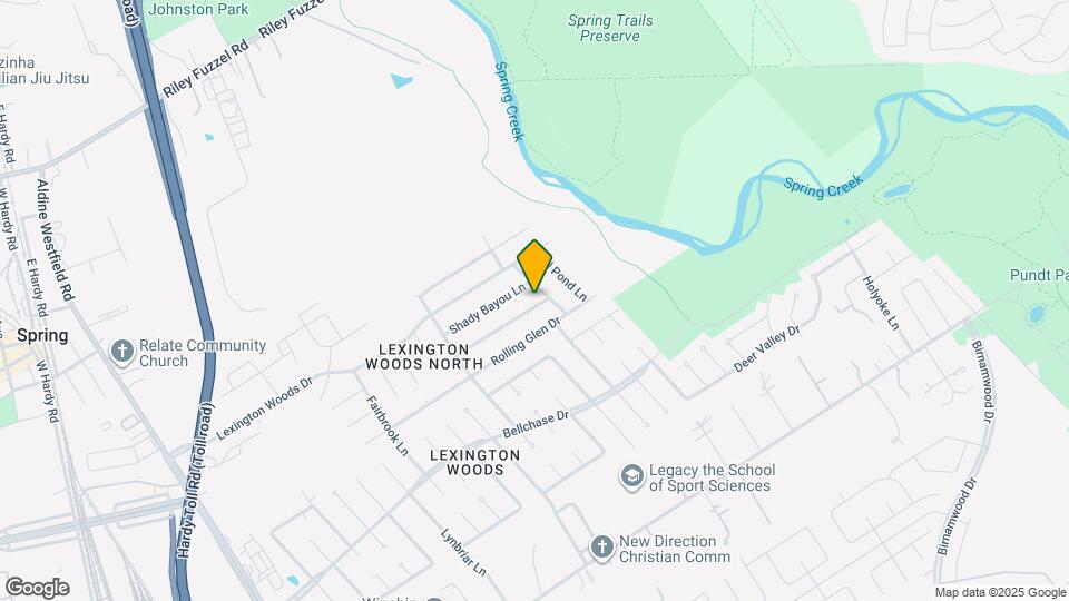 2711 Knollbrook Ln Map and Location Details