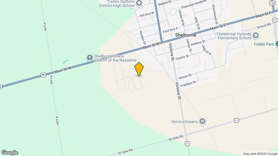 519 Brooks St. Map and Location Details