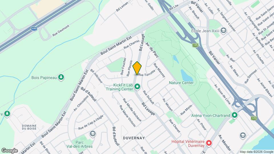 1149 Lesage Boul Map and Location Details