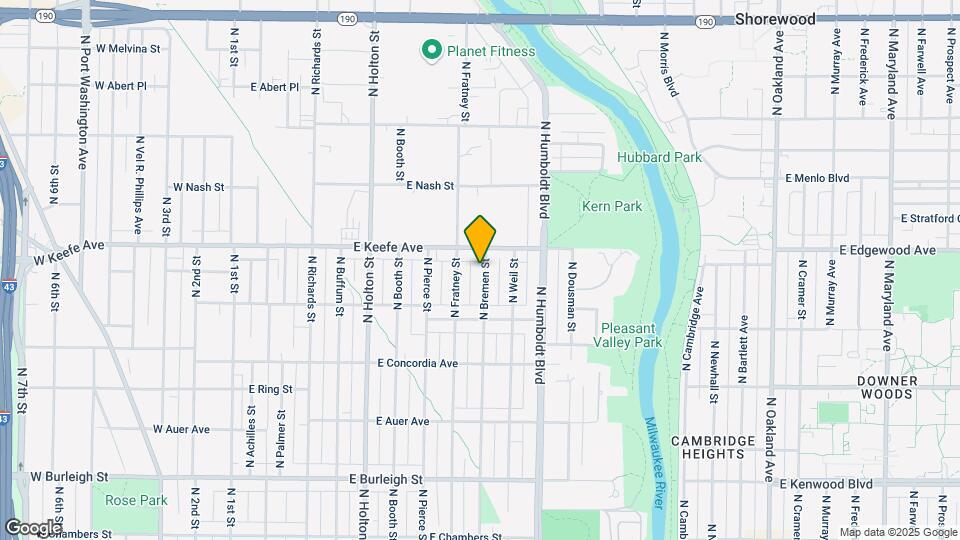3473 N Bremen St Map and Location Details