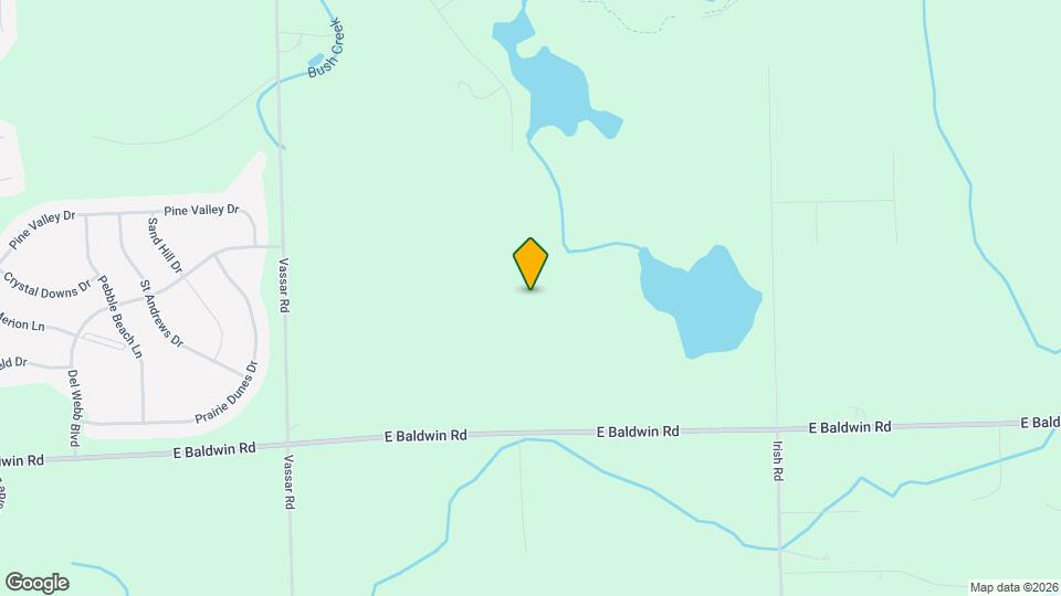 7255 E Baldwin Rd Map and Location Details