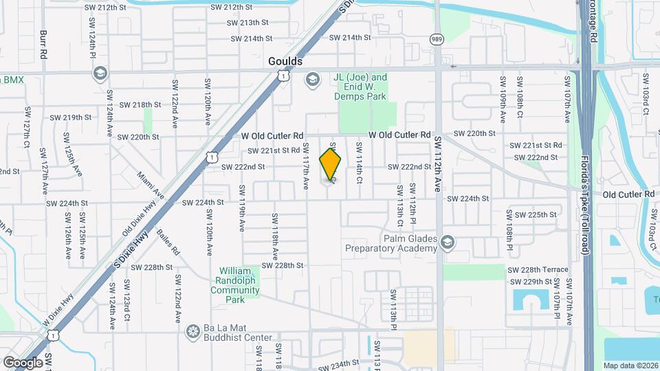 22352 SW 115th Ct Map and Location Details