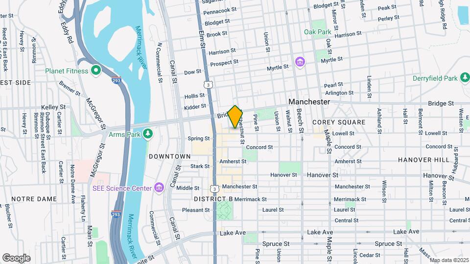 62 Lowell St Map and Location Details