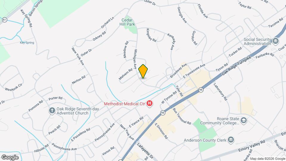 101 E Magnolia Ln Map and Location Details