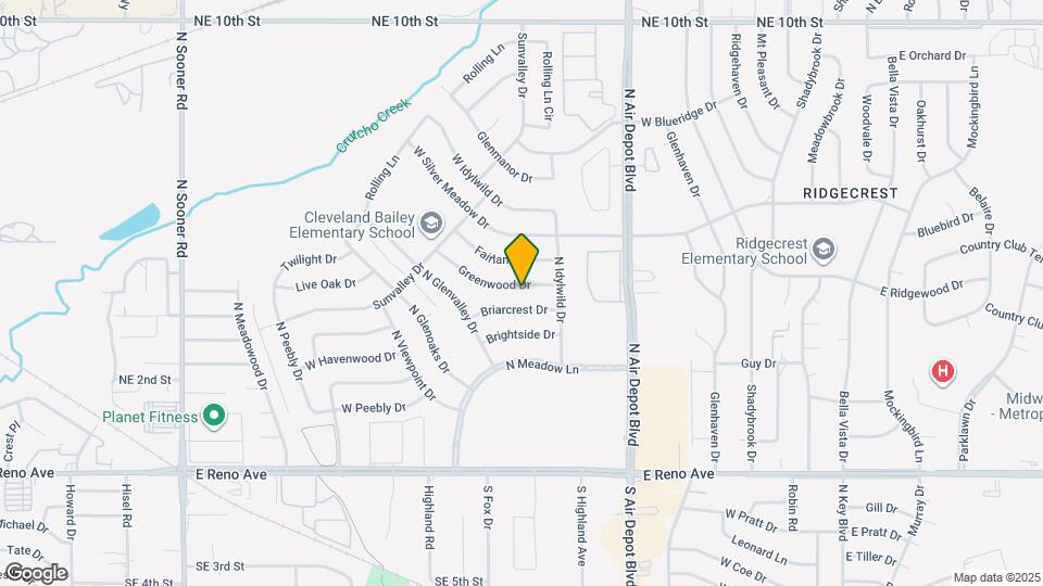 700 Greenwood Dr Map and Location Details