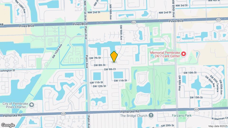 751 SW 98th Ave Map and Location Details