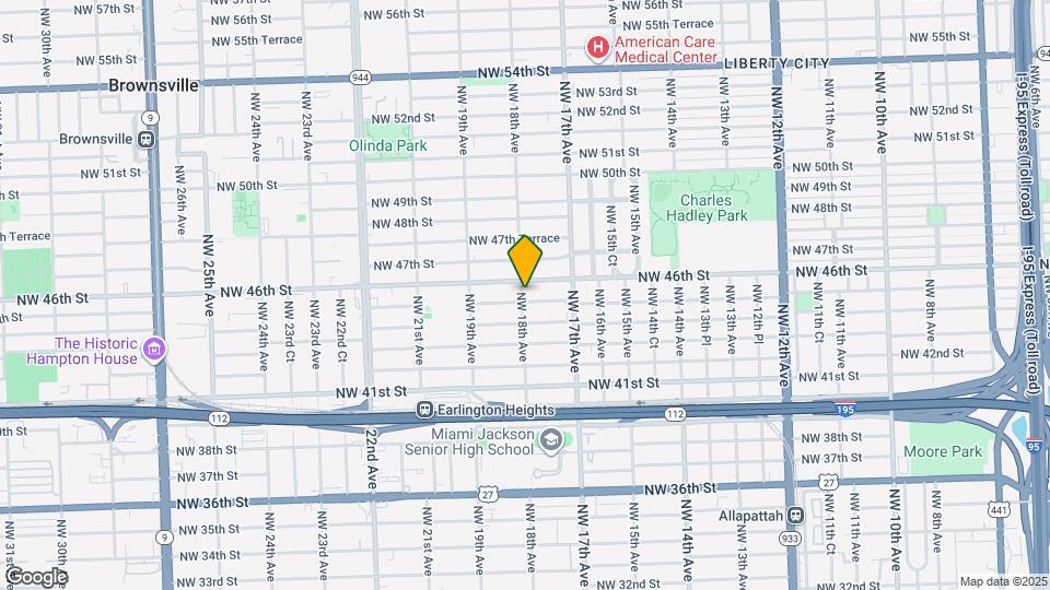 1791 NW 45th St Map and Location Details