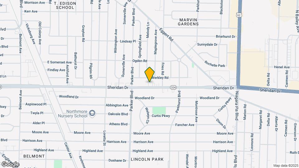 2660 Sheridan Dr Map and Location Details