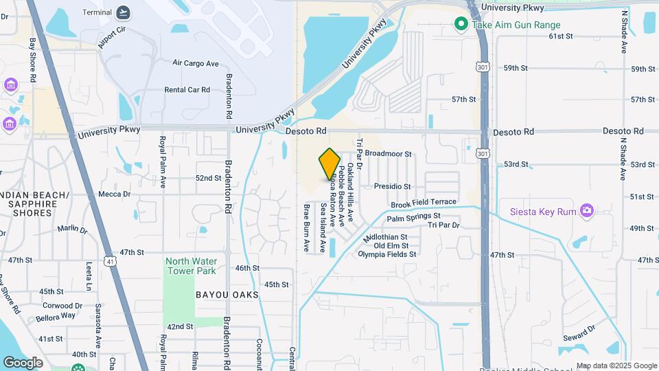 5161 Boca Raton Ave Map and Location Details