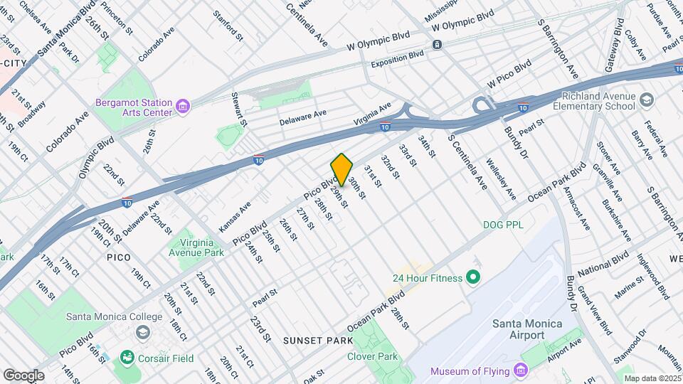 2255 29th St Map and Location Details