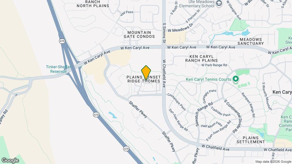 11804 W Elk Head Range Rd Map and Location Details