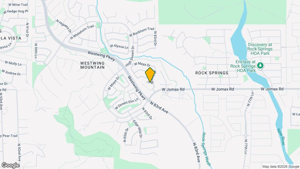 26724 N 83rd Dr Map and Location Details