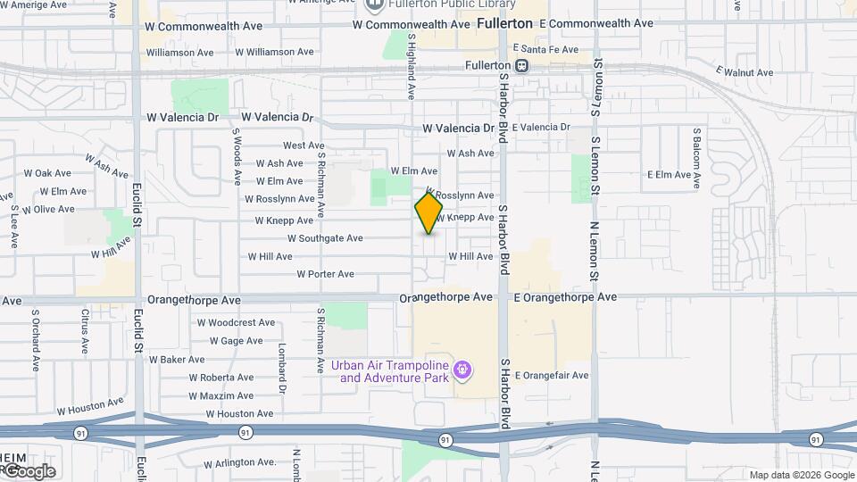 1001 S Tamarack Dr, Unit 2 Mapa y Detalles de la Ubicación