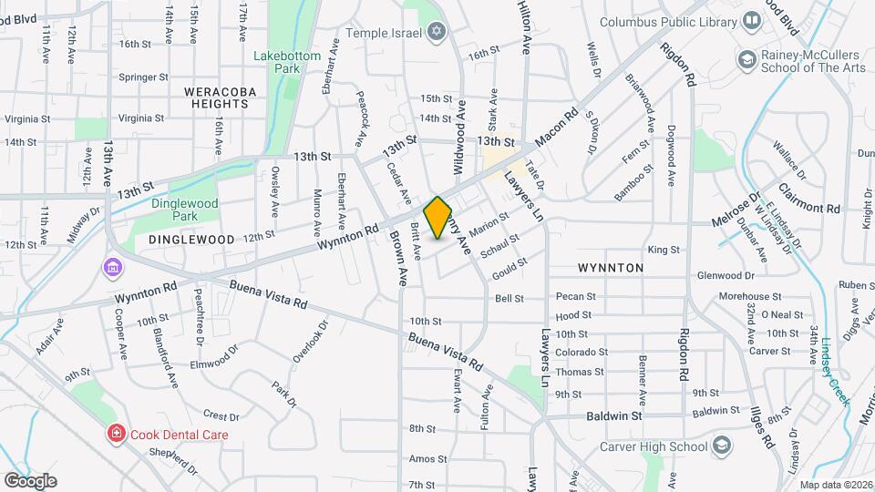 2305 Marion St Map and Location Details