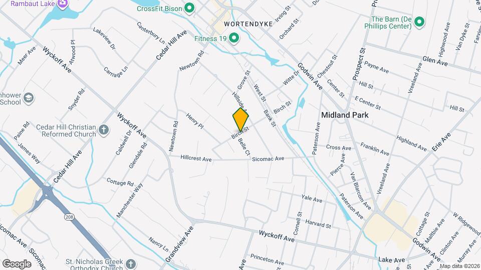 119 Birch St Map and Location Details