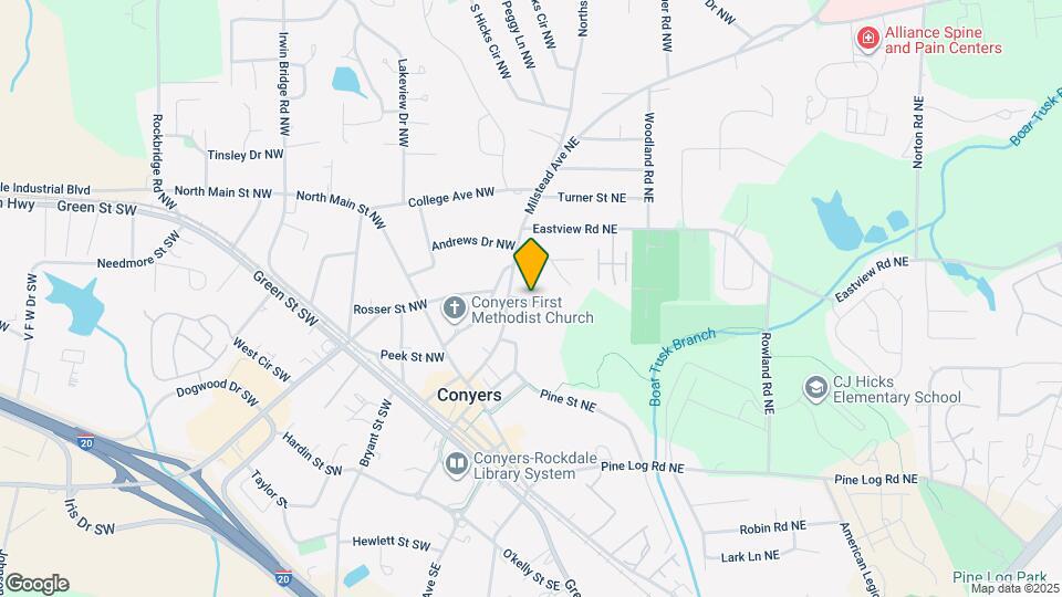 982 Locust Dr NE Map and Location Details