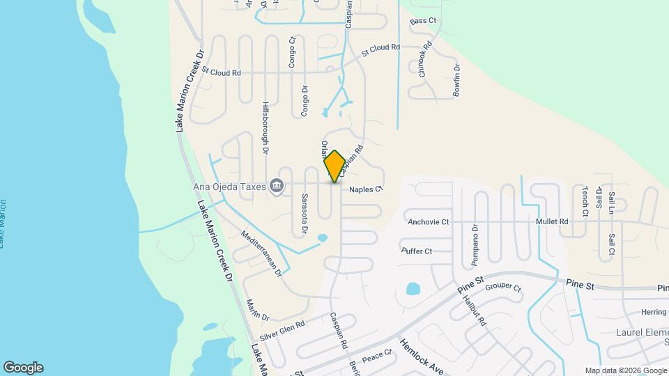 1401 Punta Gorda Dr Map and Location Details