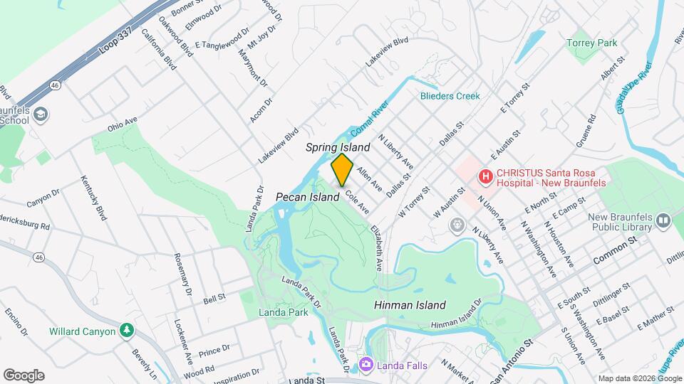 1050 Elizabeth Ave Map and Location Details