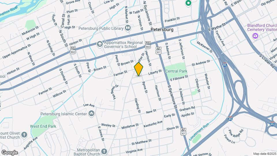 216 Liberty St Map and Location Details