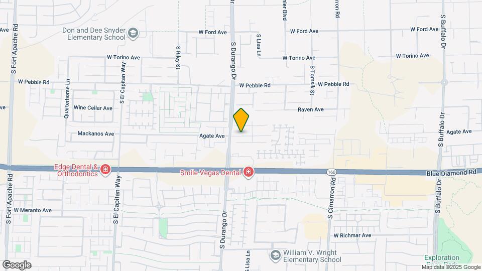 8532 W Agate Ave Mapa y Detalles de la Ubicación