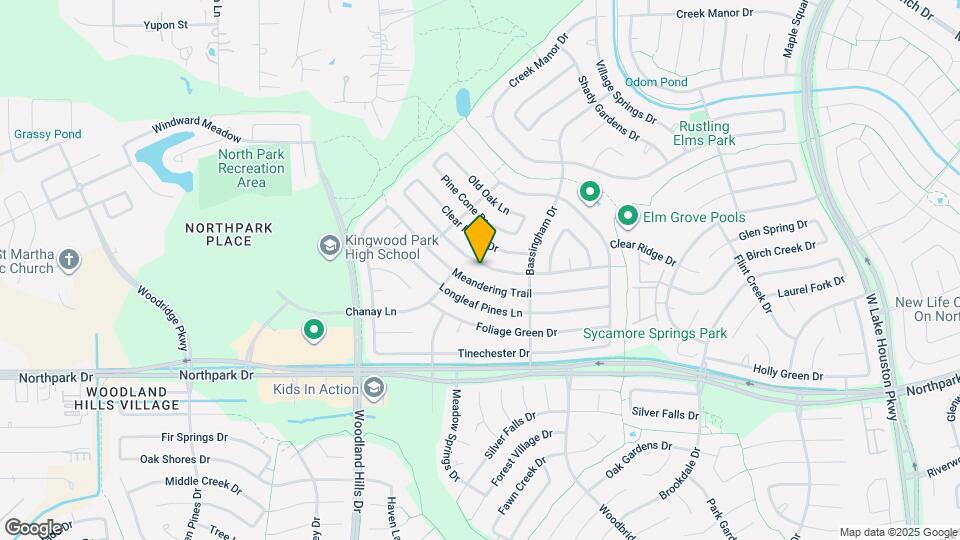 2522 Sherwood Hollow Ln Map and Location Details