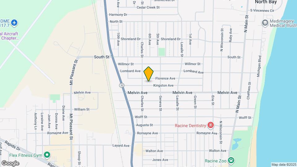 1302 Kingston Ave Map and Location Details