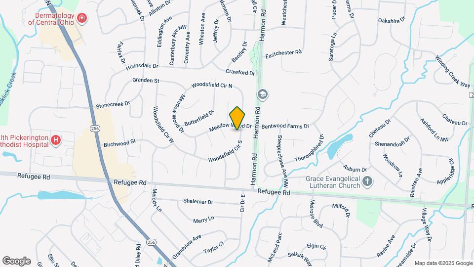 12245 Woodsfield Cir E Map and Location Details