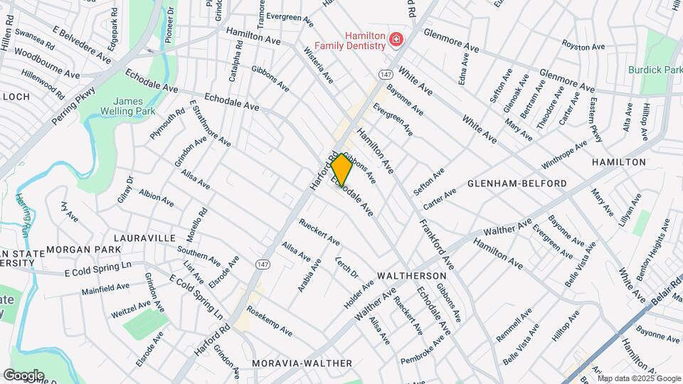 3021 Echodale Ave, Unit 1 Map and Location Details