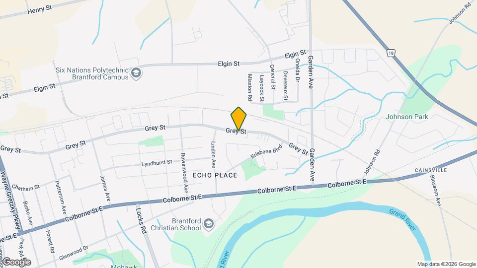 635 Grey St Map and Location Details