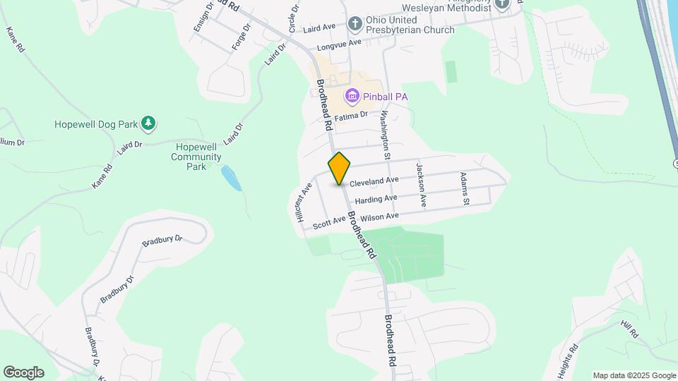 2229 Brodhead Rd Map and Location Details