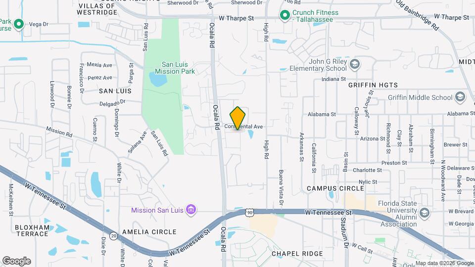 2041 Continental Ave Map and Location Details