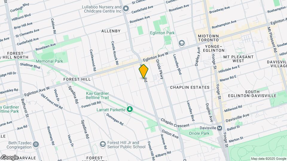 964-966 Avenue Rd Map and Location Details