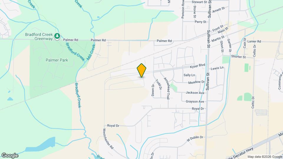 Charleston Oaks Apartments Map and Location Details