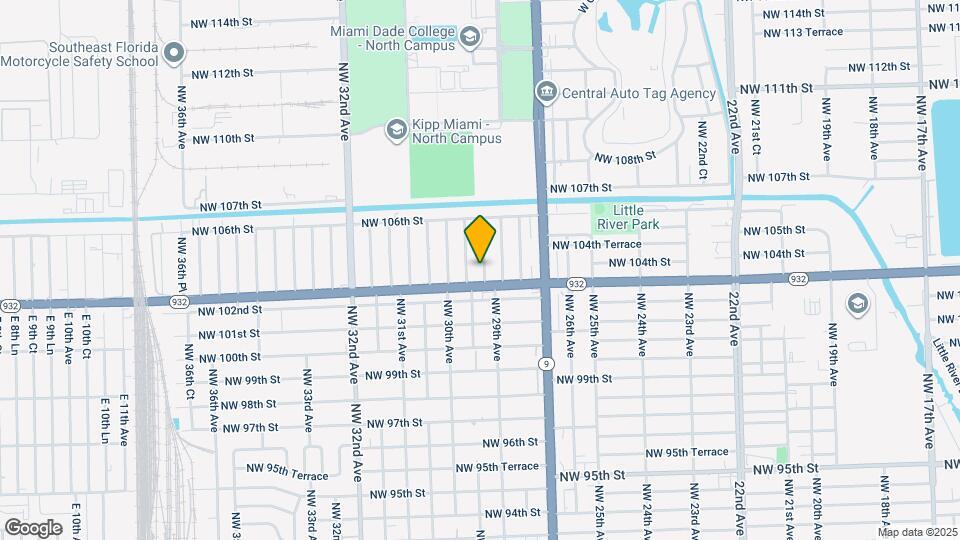 10340 NW 29th Ave Map and Location Details