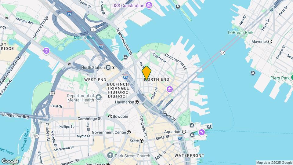 62 N Margin St, Unit 4F Map and Location Details