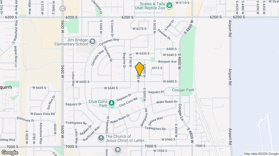 6585 S 5135 W Map and Location Details