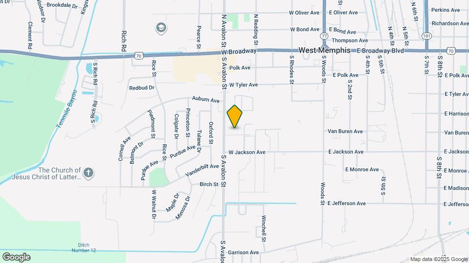 Frisco Park Map and Location Details