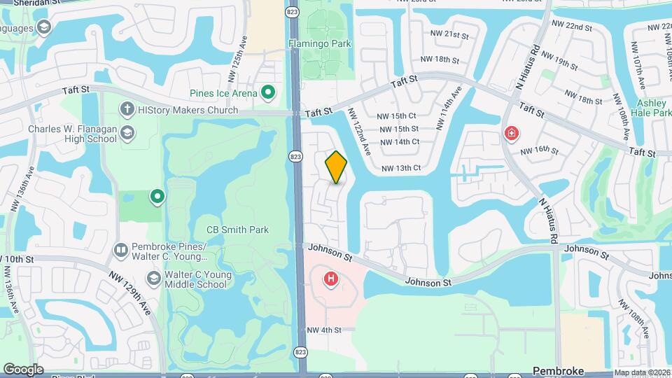 1250 NW 122nd Ter Map and Location Details