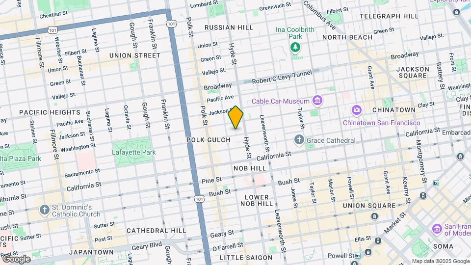 1538 Clay St Mapa y Detalles de la Ubicación