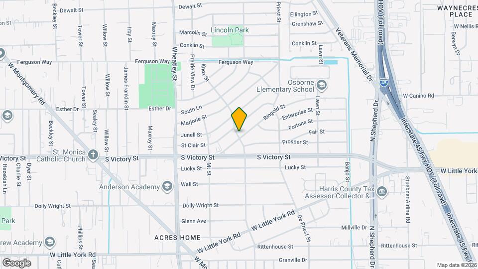 964 Ringold St Map and Location Details