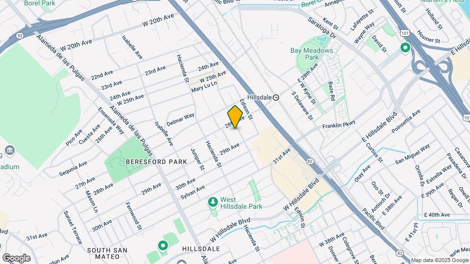 2830 Flores St Map and Location Details