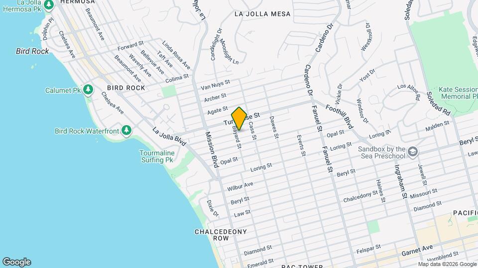 939 Sapphire St, Unit 939 Map and Location Details