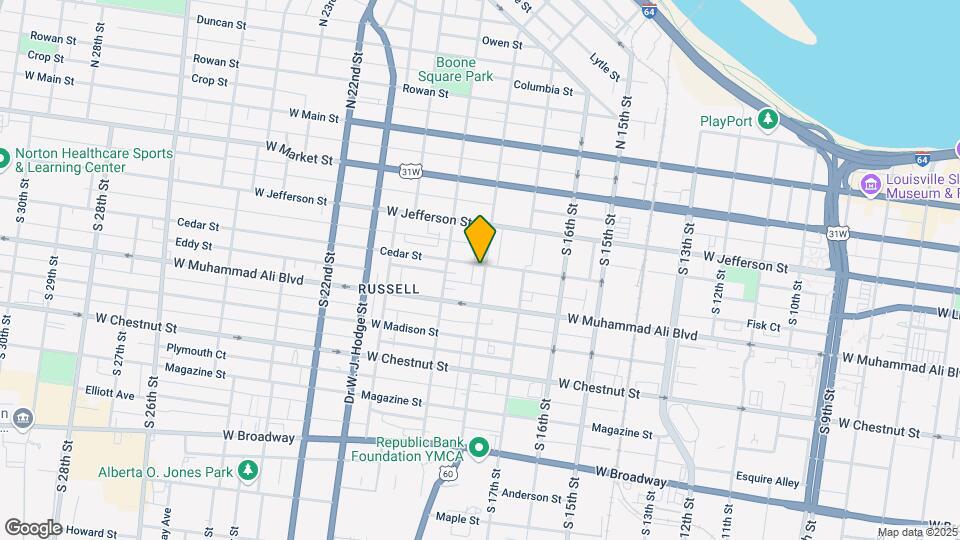 418 S 18th St Mapa y Detalles de la Ubicación