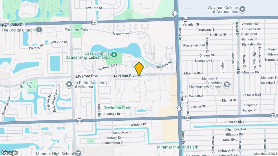 2514 SW 83rd Terrace Map and Location Details