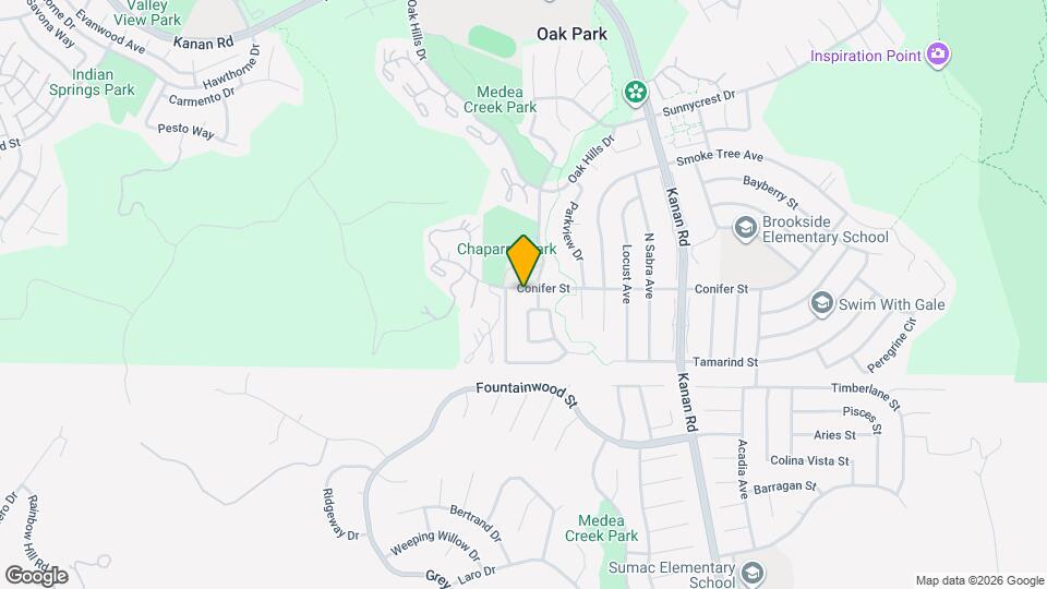 5844 Conifer St Map and Location Details
