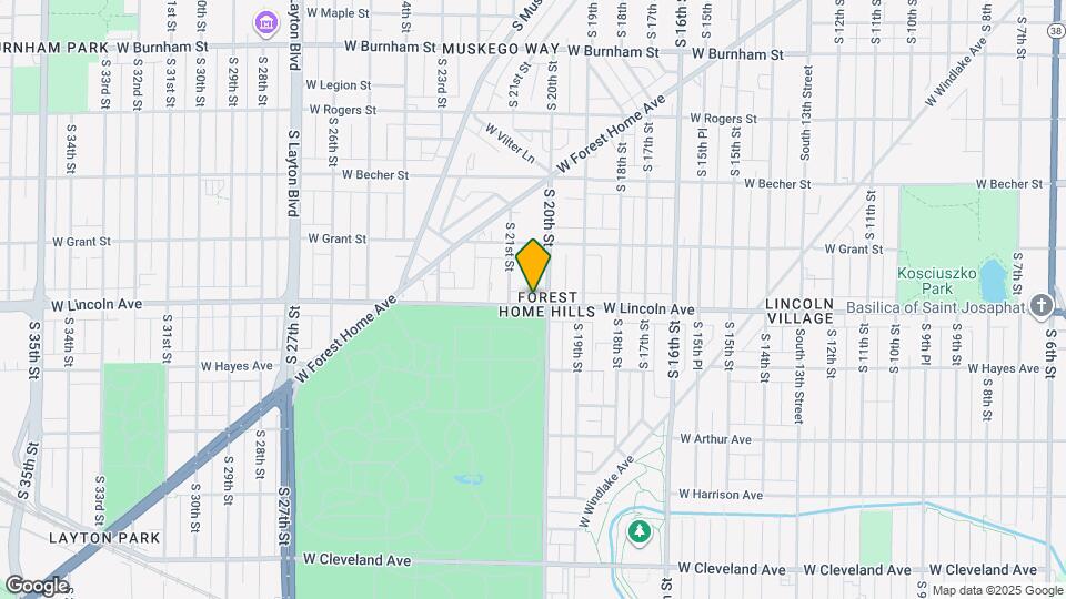 2012-2014-2014 W Lincoln Ave Map and Location Details