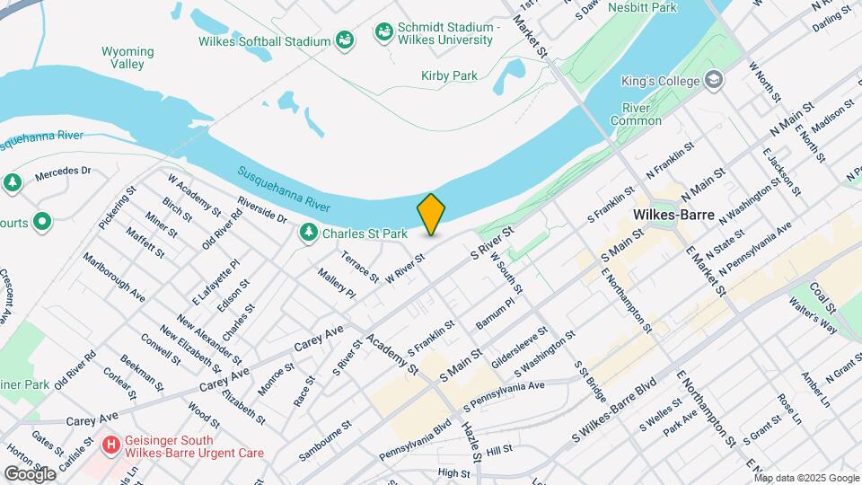 57 W River St Map and Location Details