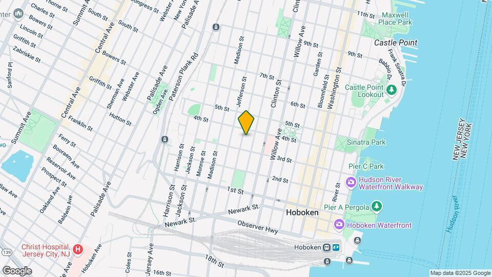 321 Adams St Mapa y Detalles de la Ubicación