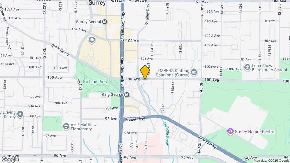 13720-13100 100 Ave Map and Location Details