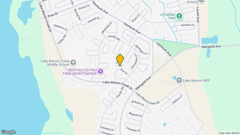 319 Erie Ct Mapa y Detalles de la Ubicación